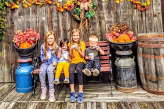 Enjoying-ice-cream-on-a-warm-Fall-day
