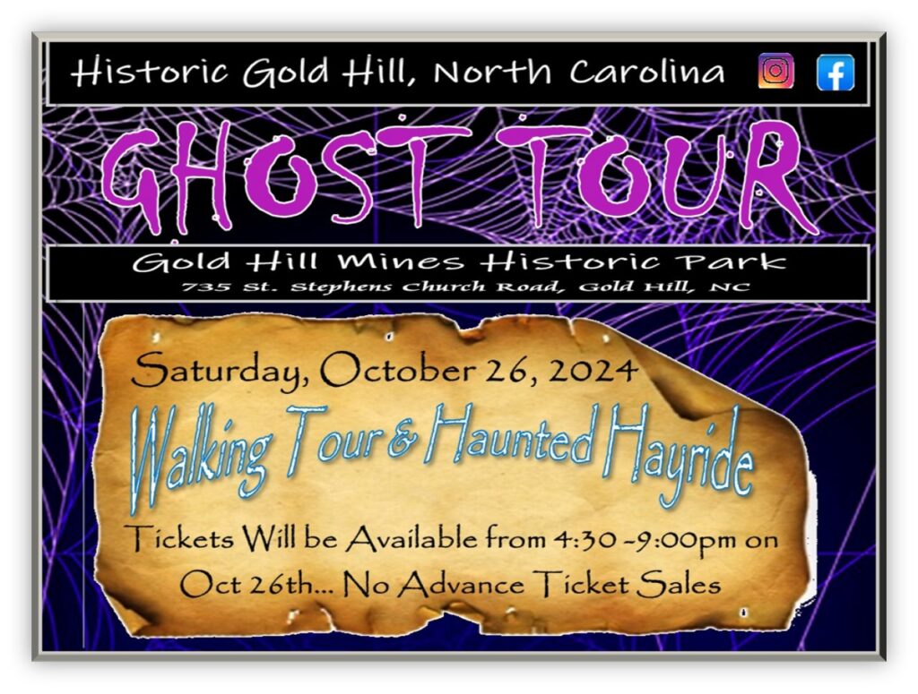 2024 Gold Hill Ghost Tour